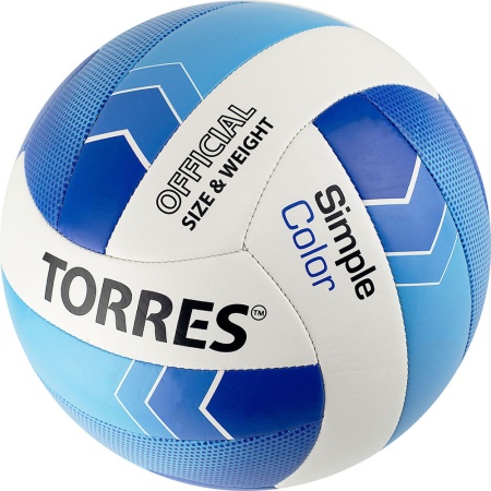 Купить Мяч волейбольный Torres Simple Color любительский р.5 в Любани 